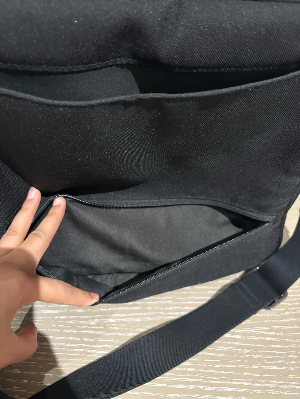 Nuna Gray Convertible Herringbone Baby Bag